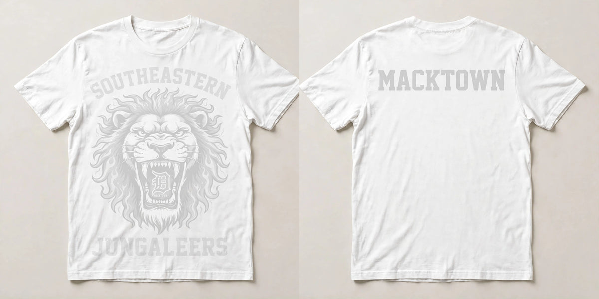 Jungaleers Stealth Tee - White